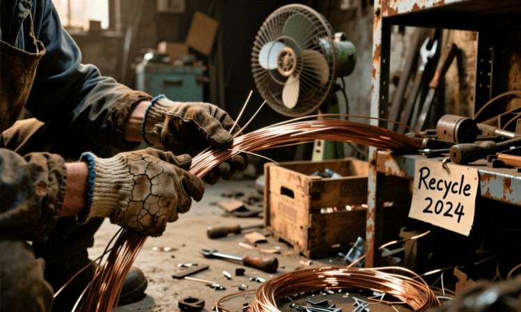راهکارهای نوین بازیافت و نگهداری سیم لاکی در صنایع بزرگ