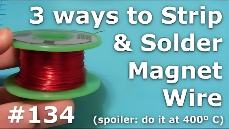 روش لاک‌برداری و قلع‌پذیری در سیم‌های لاکی با پوشش پلی‌اورتان