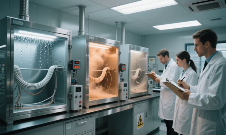 مقایسه عملکرد سیم لاکی در شرایط آب‌وهوایی مختلف: رطوبت، گرما و گرد و غبار