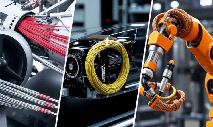 کاربردهای سیم لاکی آلومینیومی در صنایع خاص: هوافضا، خودروسازی و رباتیک